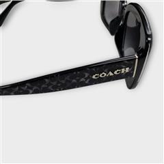 Coach Grey Gradient Rectangular Ladies Sunglasses HC8380U CL922